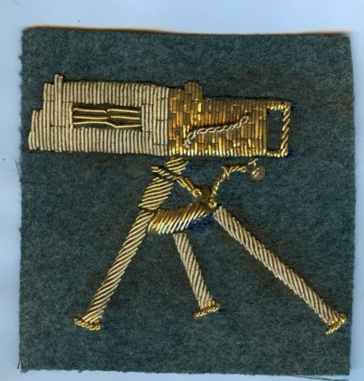 prima guerra - ufficiale mitragliere